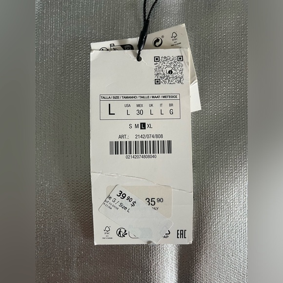 Strapless Top from Zara - Picture 2 of 4